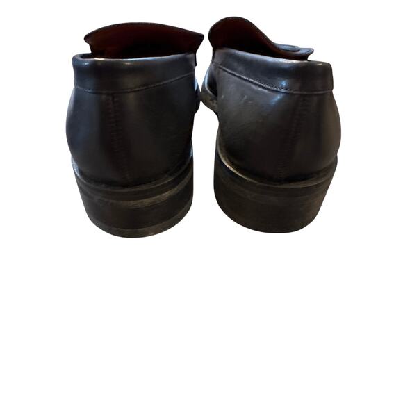Mens Black Leather Gucci Loafers Size IT 41 Unisex Women - Picture 5 of 7